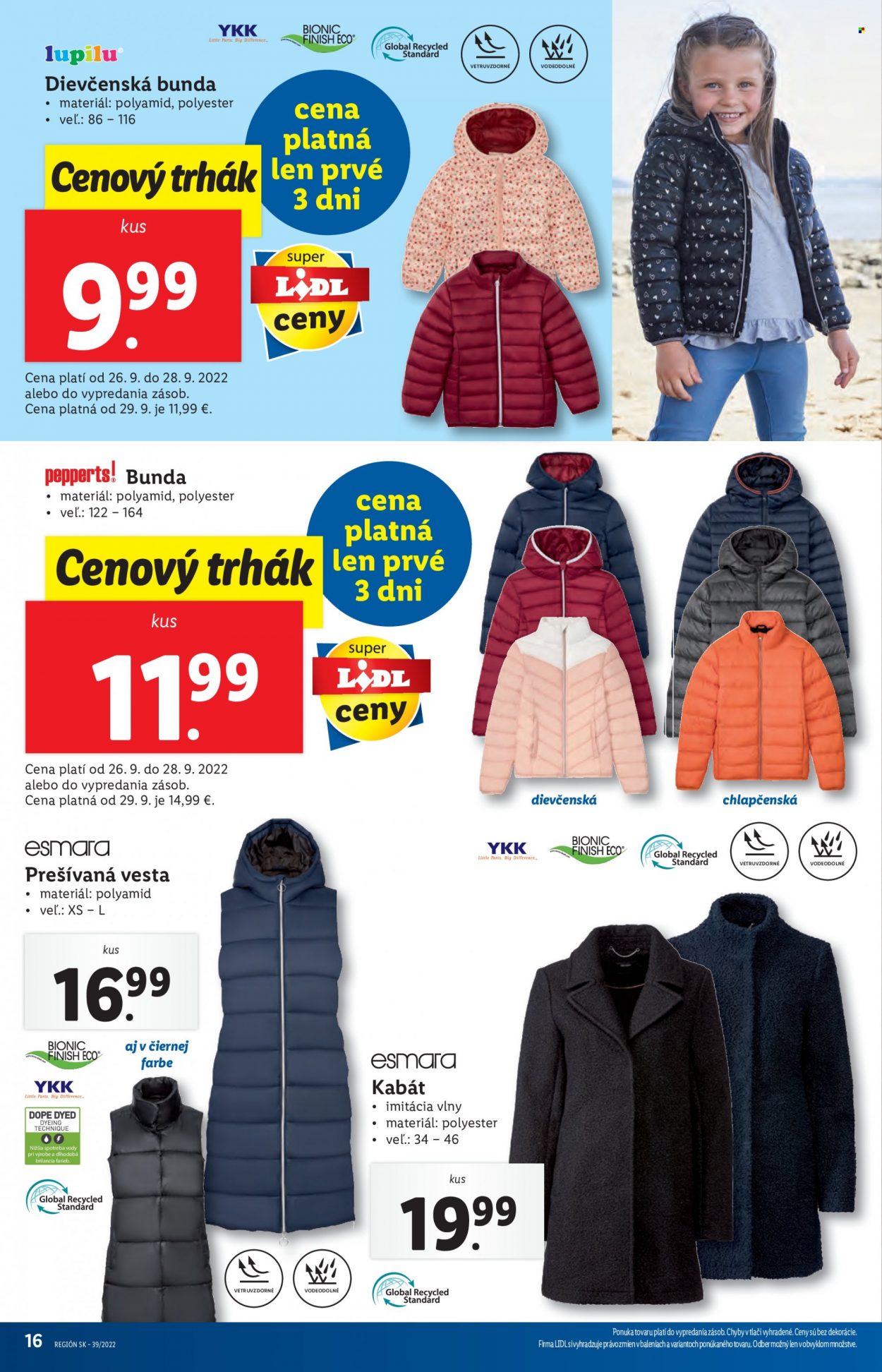 Leták Lidl - 26.9.2022 - 2.10.2022. Strana 16