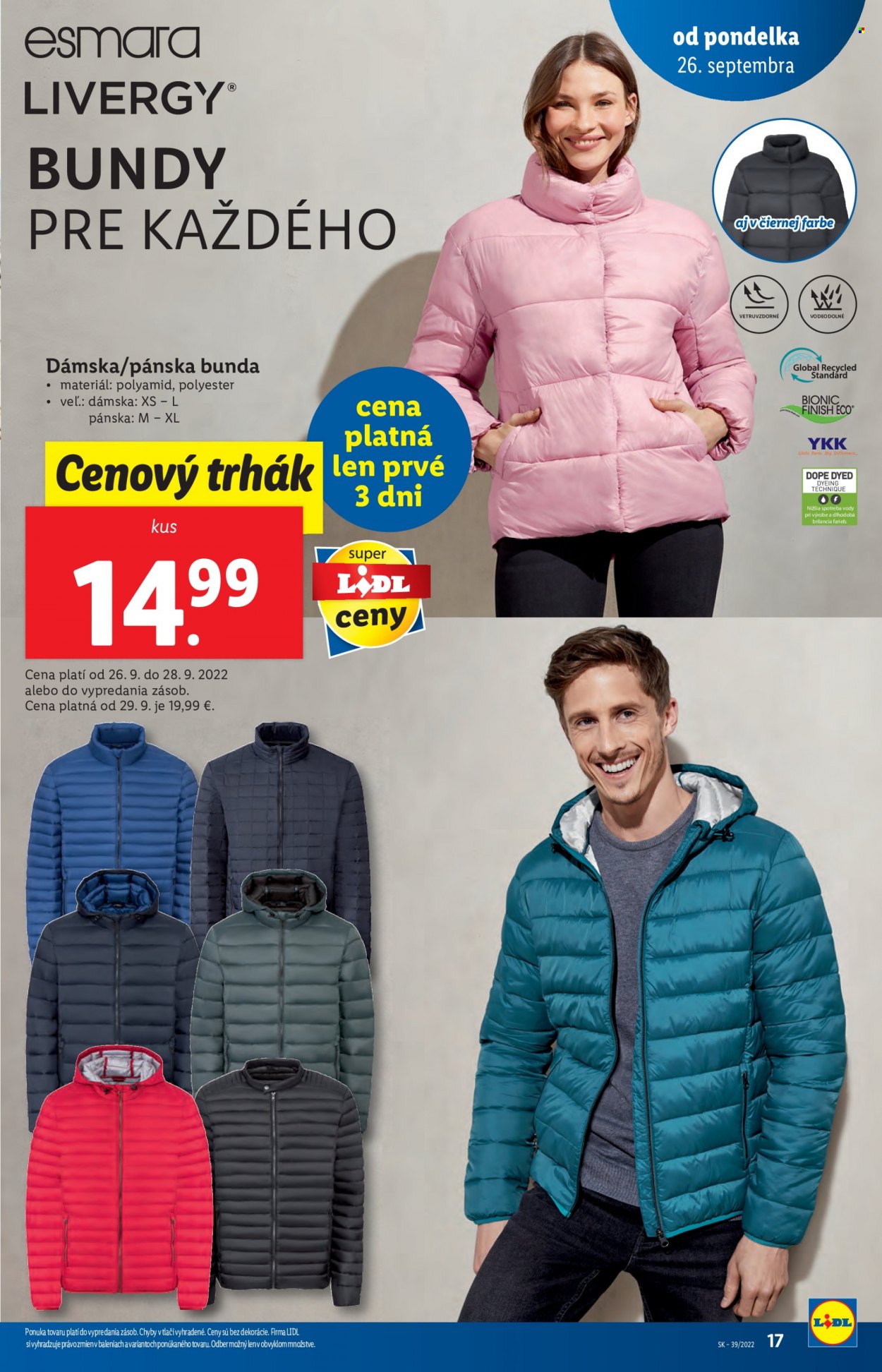 Leták Lidl - 26.9.2022 - 2.10.2022. Strana 17