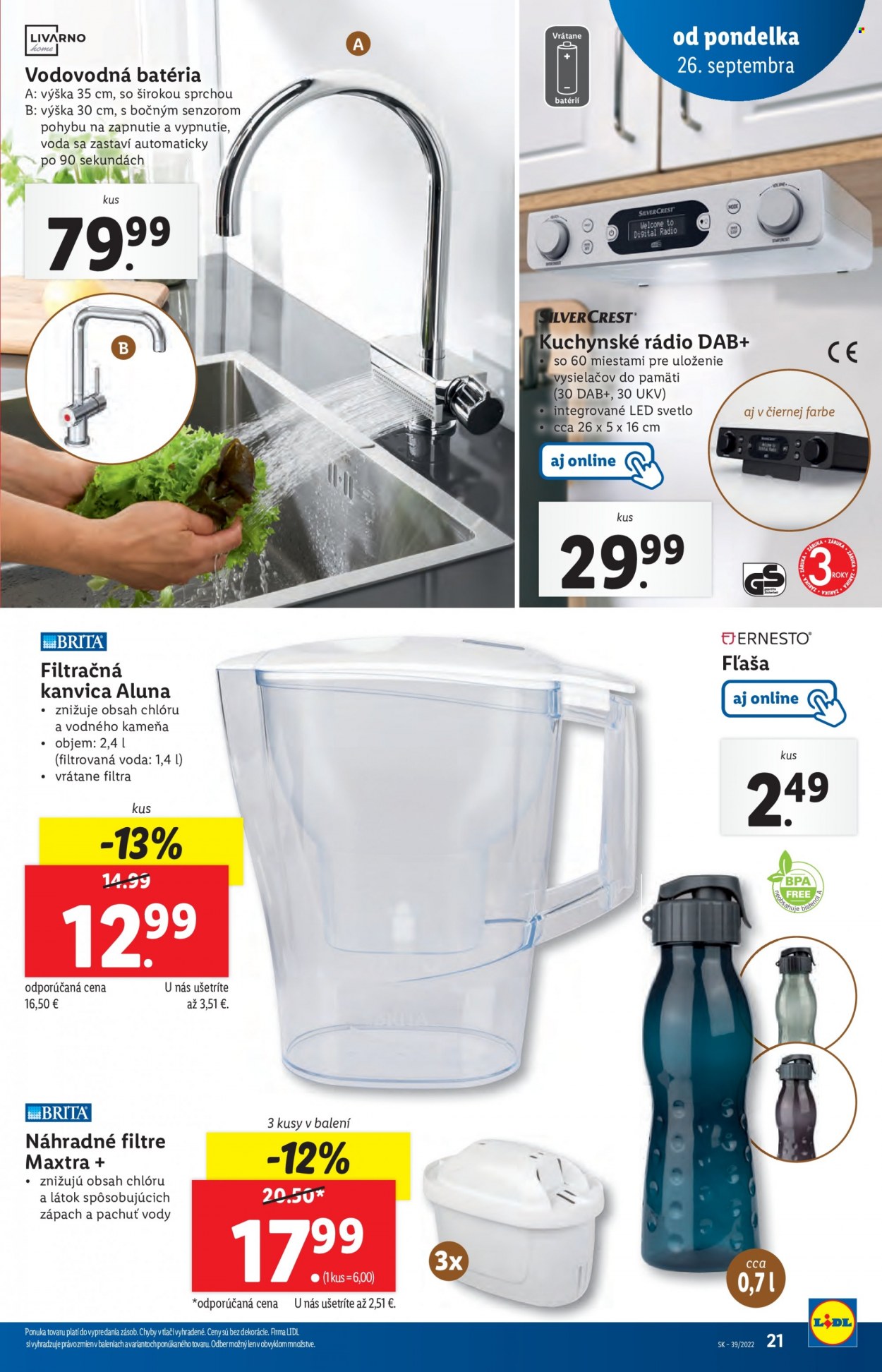 Leták Lidl - 26.9.2022 - 2.10.2022. Strana 21