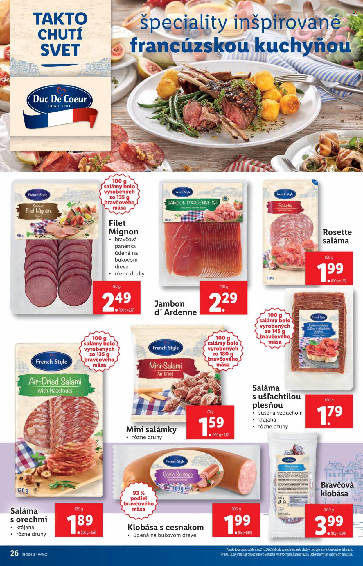 Leták Lidl - 26.9.2022 - 2.10.2022. Strana 26