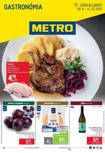 Leták Metro - 28.9.2022 - 11.10.2022.