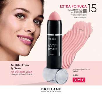 Leták Oriflame - 12.10.2022 - 1.11.2022.