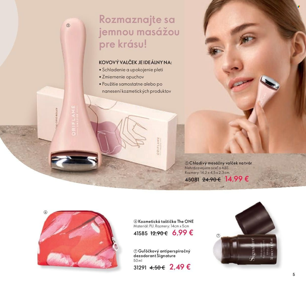 Leták Oriflame - 12.10.2022 - 1.11.2022. Strana 5