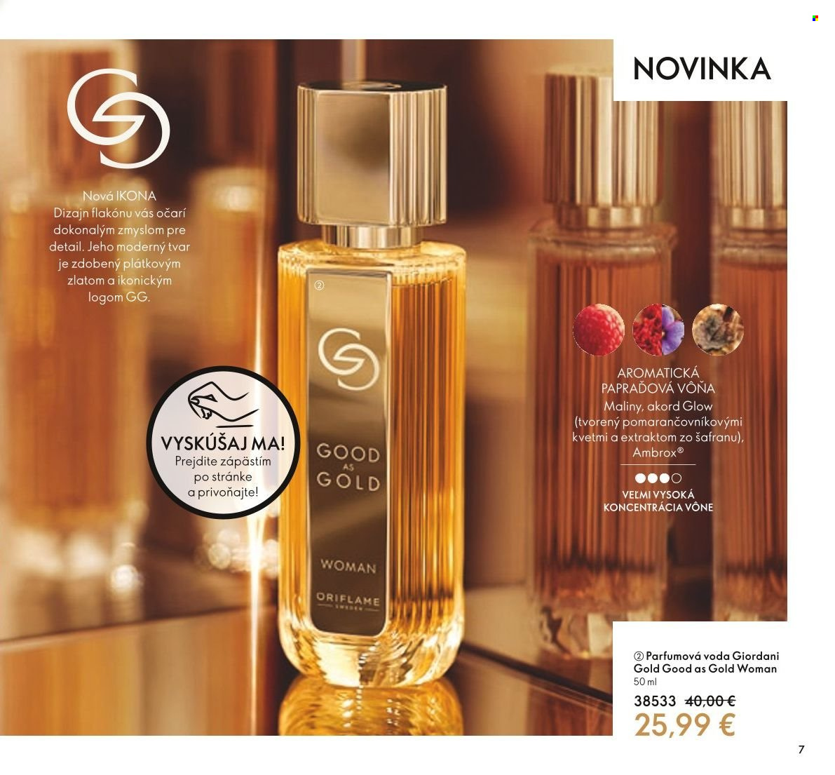 Leták Oriflame - 12.10.2022 - 1.11.2022. Strana 7