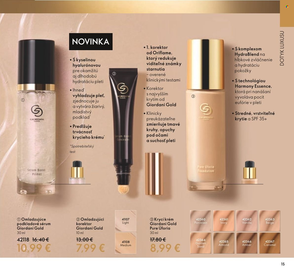 Leták Oriflame - 12.10.2022 - 1.11.2022. Strana 15