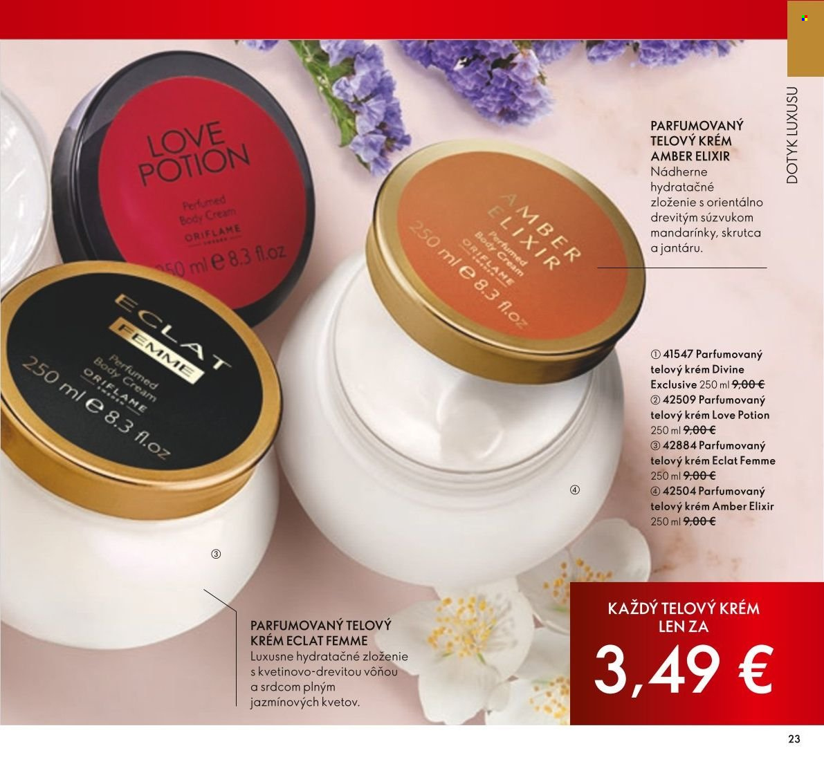 Leták Oriflame - 12.10.2022 - 1.11.2022. Strana 23
