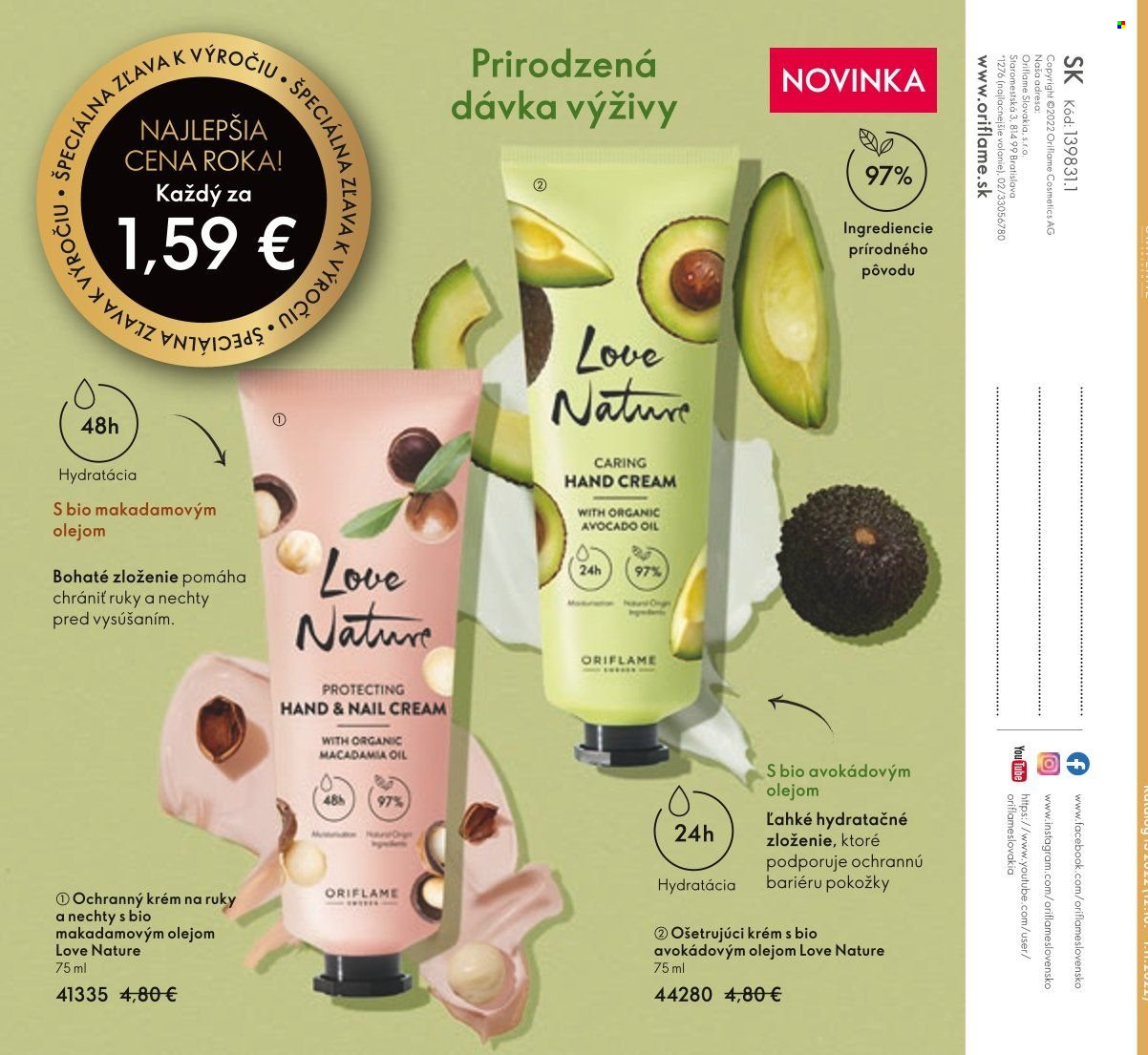 Leták Oriflame - 12.10.2022 - 1.11.2022. Strana 135