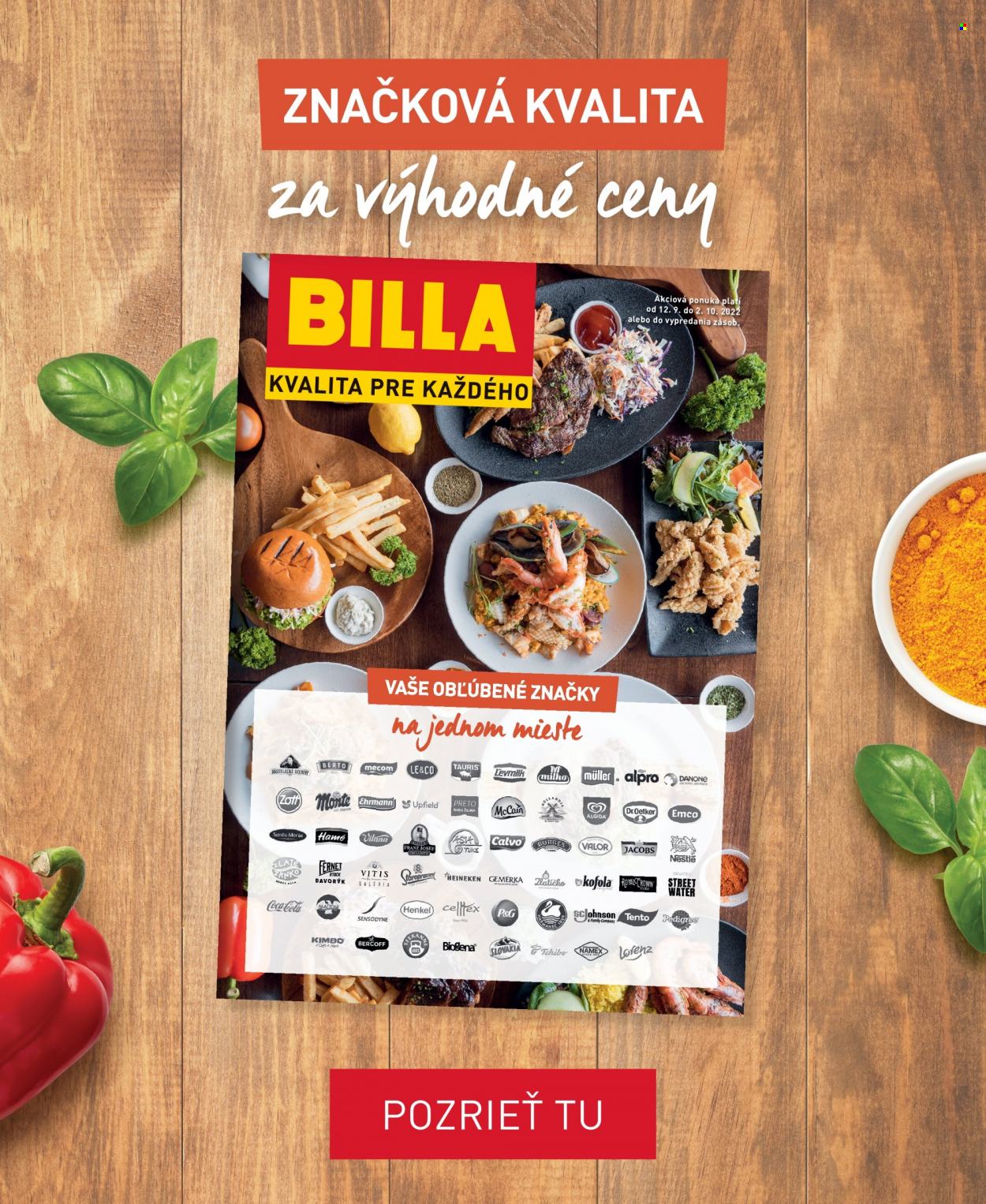 Leták Billa - 28.9.2022 - 4.10.2022. Strana 25