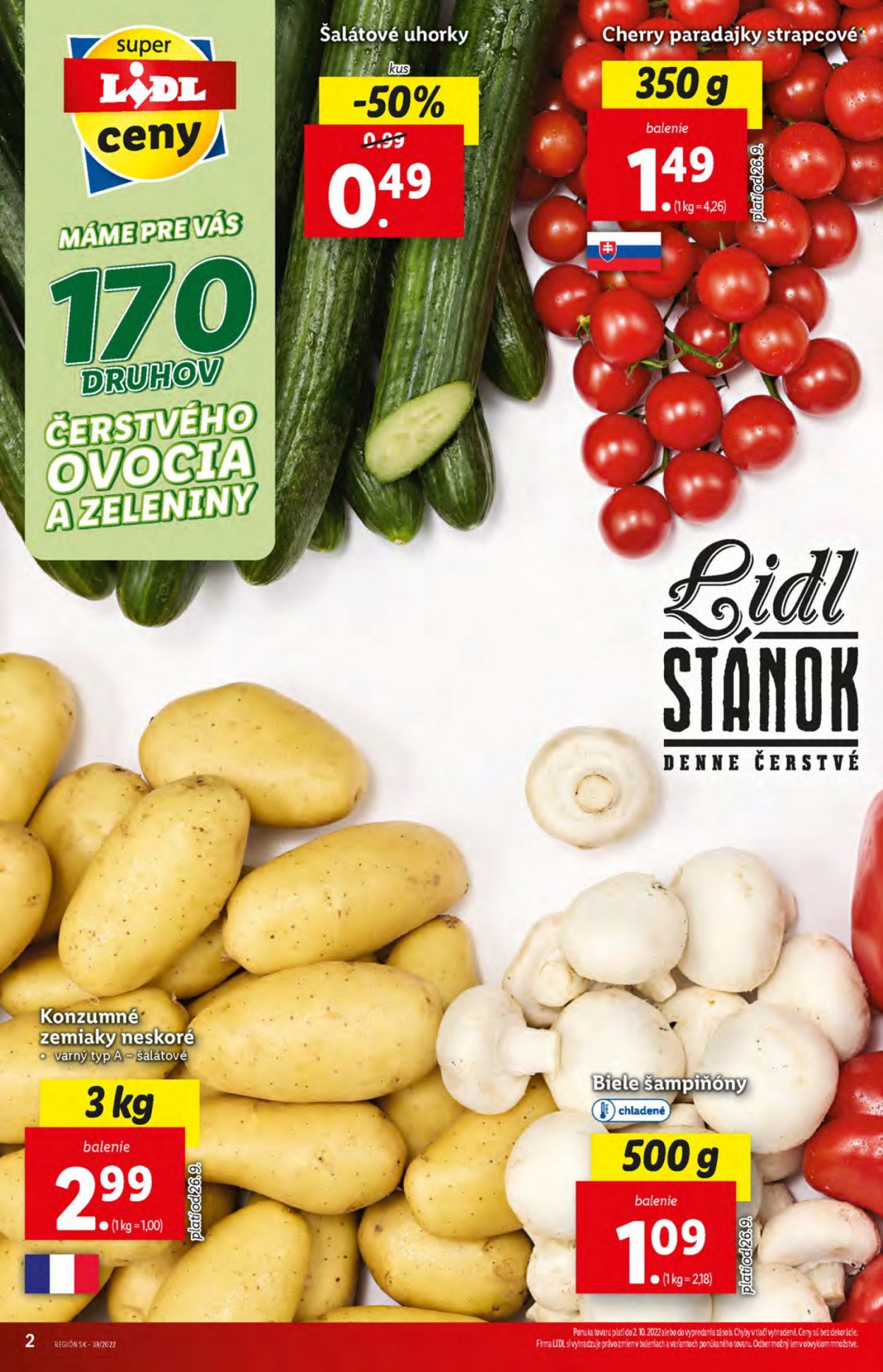 Leták Lidl - 29.9.2022 - 2.10.2022. Strana 2