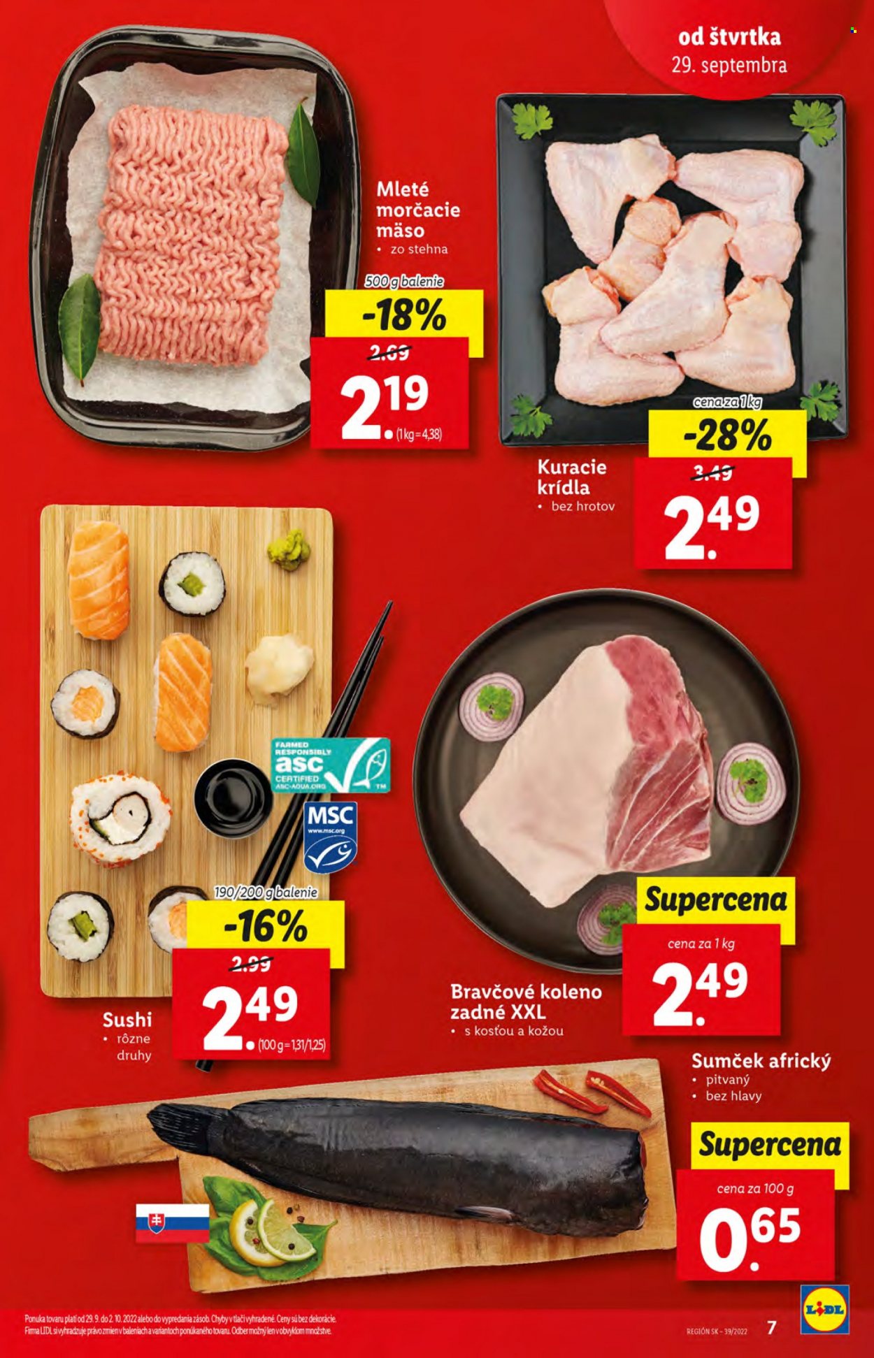 Leták Lidl - 29.9.2022 - 2.10.2022. Strana 7
