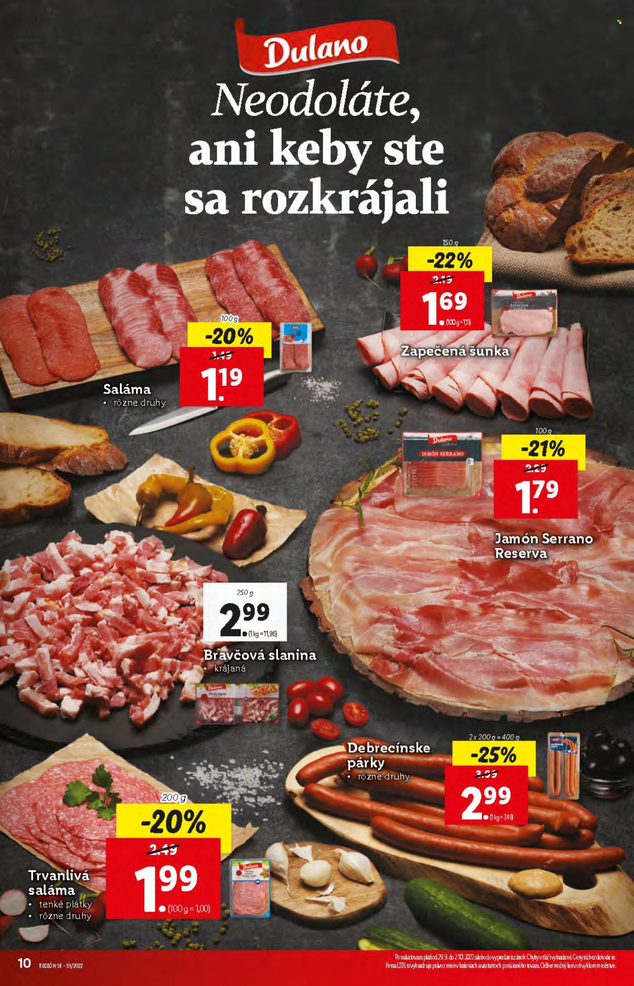 Leták Lidl - 29.9.2022 - 2.10.2022. Strana 10