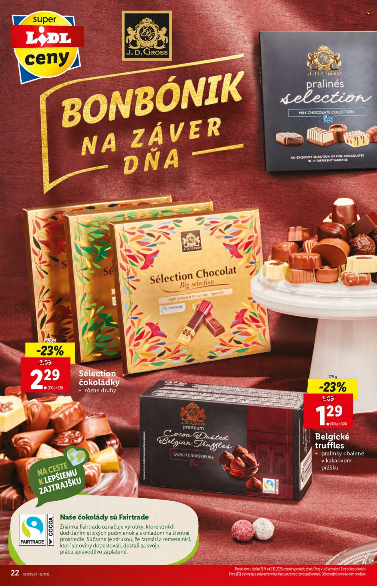 Leták Lidl - 29.9.2022 - 2.10.2022. Strana 22