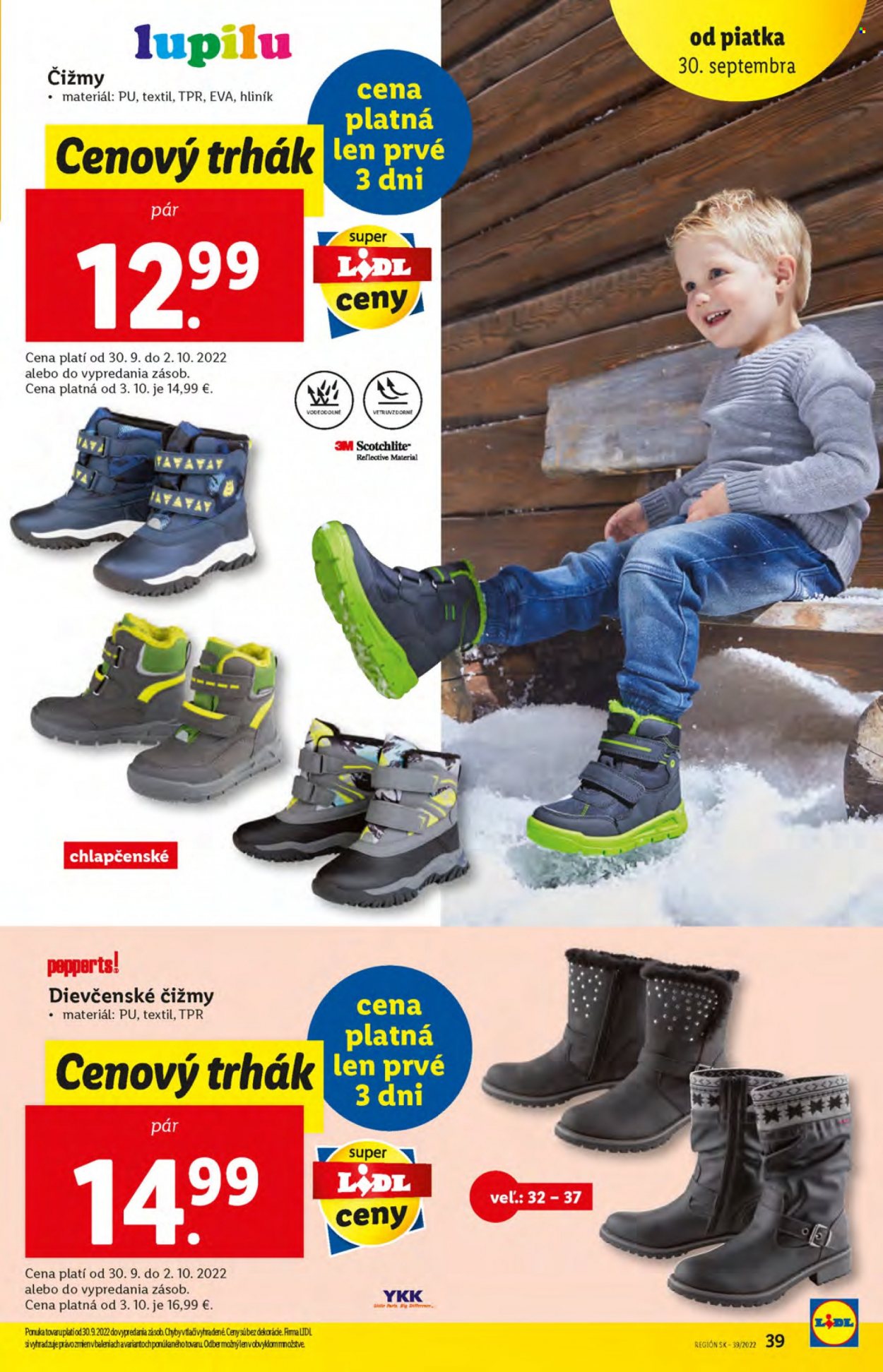 Leták Lidl - 29.9.2022 - 2.10.2022. Strana 39