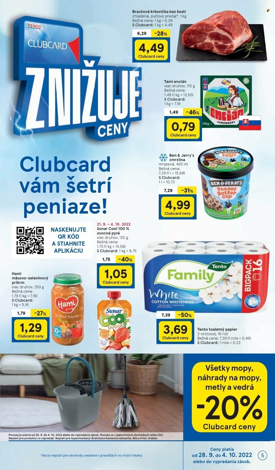 Leták TESCO - 28.9.2022 - 4.10.2022. Strana 5