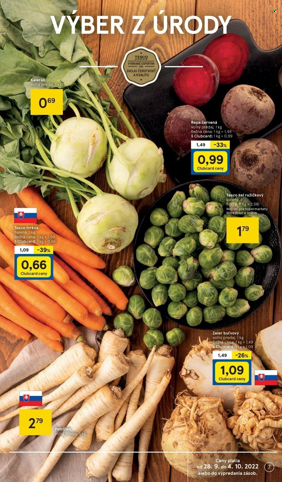 Leták TESCO - 28.9.2022 - 4.10.2022. Strana 7