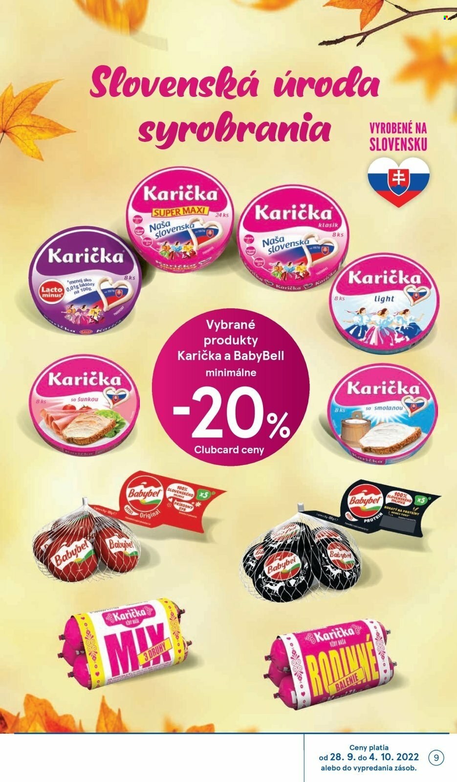 Leták TESCO - 28.9.2022 - 4.10.2022. Strana 9