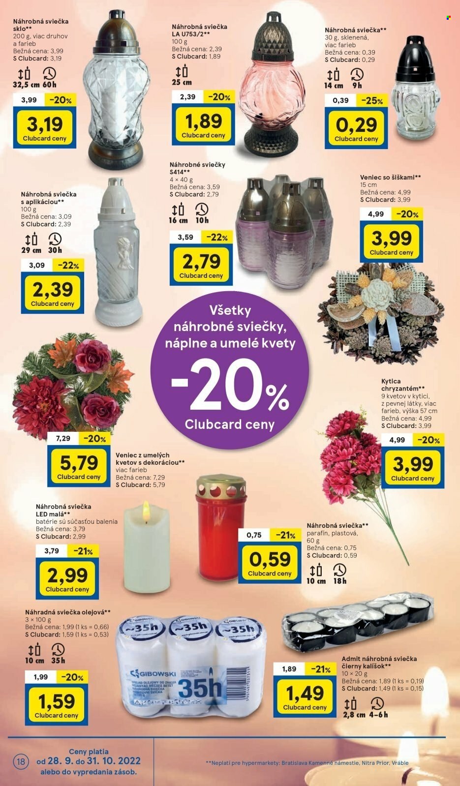 Leták TESCO - 28.9.2022 - 4.10.2022. Strana 18