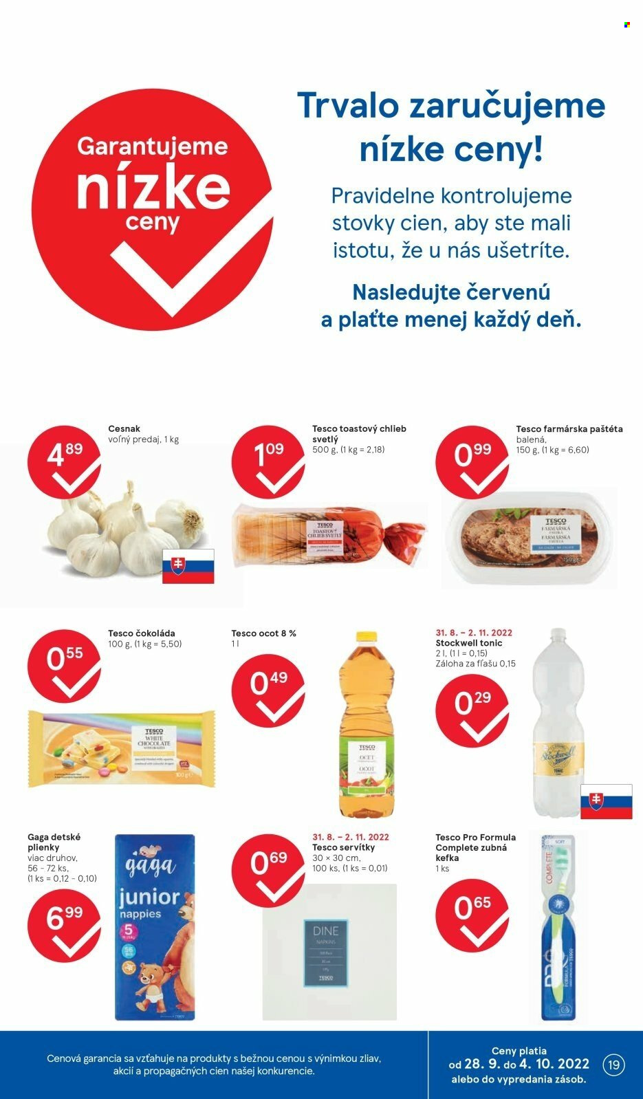 Leták TESCO - 28.9.2022 - 4.10.2022. Strana 19