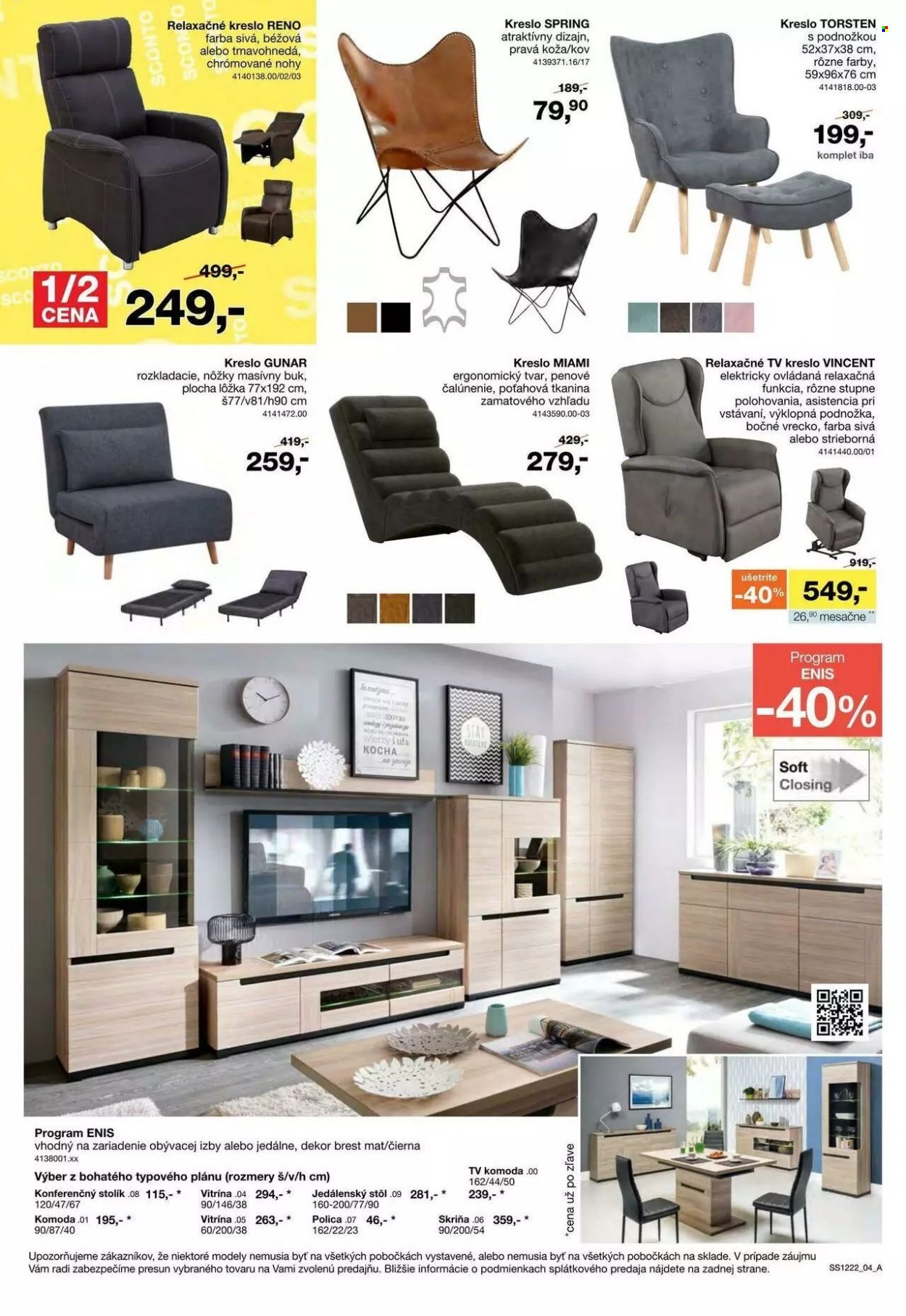 Leták Sconto nábytok - 23.9.2022 - 13.10.2022. Strana 4