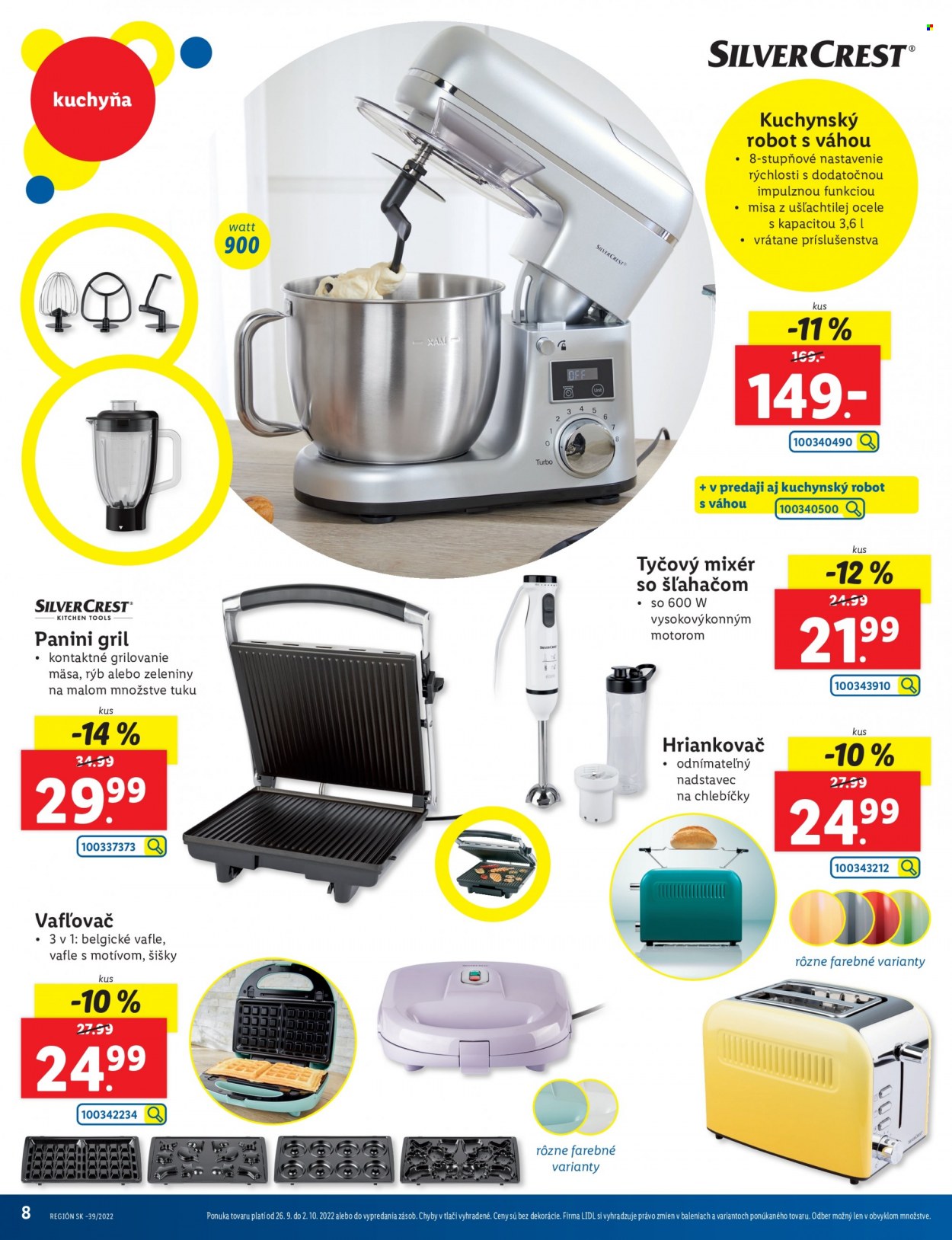 Leták Lidl - 26.9.2022 - 2.10.2022. Strana 8