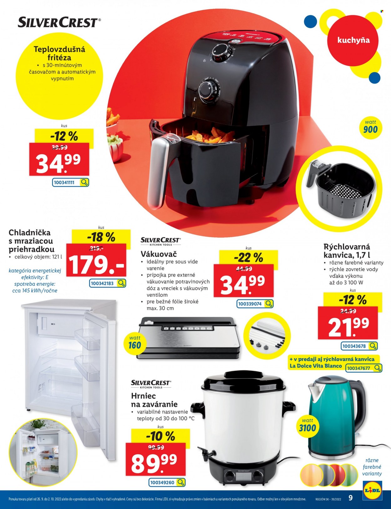 Leták Lidl - 26.9.2022 - 2.10.2022. Strana 9