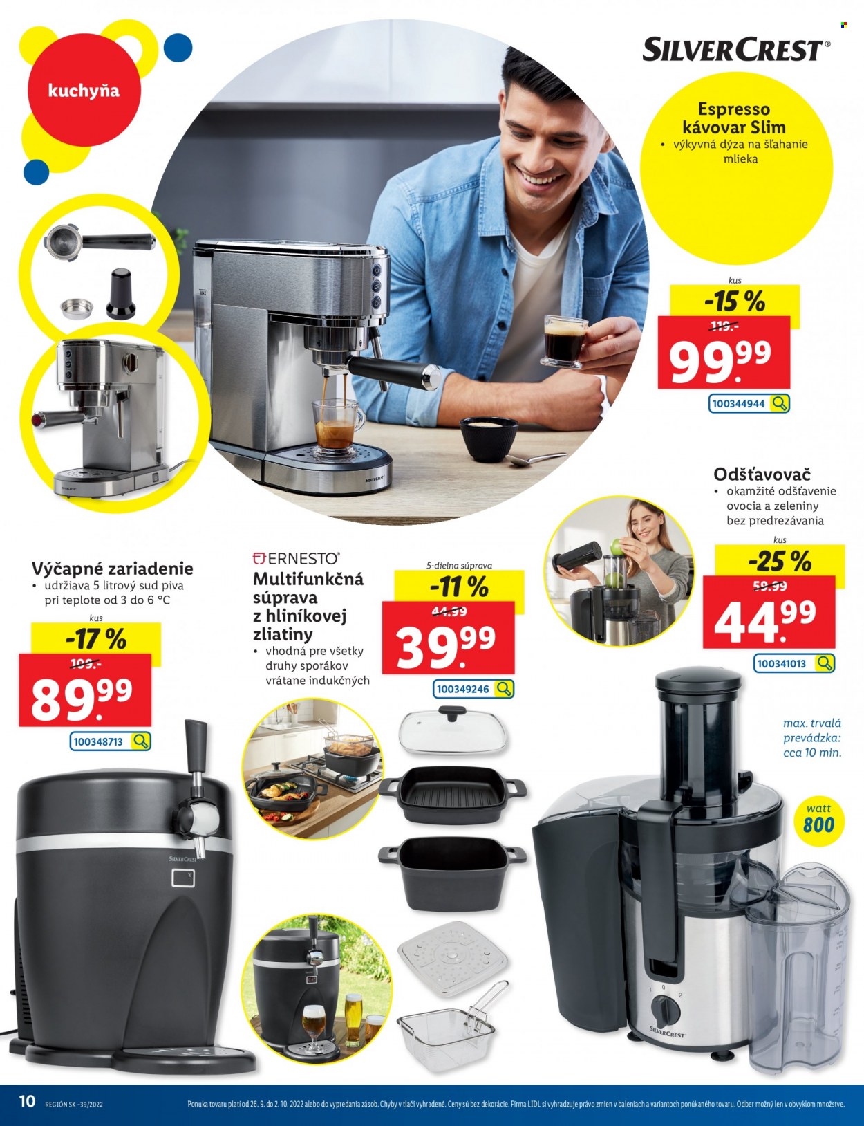Leták Lidl - 26.9.2022 - 2.10.2022. Strana 10