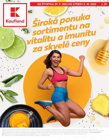 Leták Kaufland - 29.9.2022 - 5.10.2022.