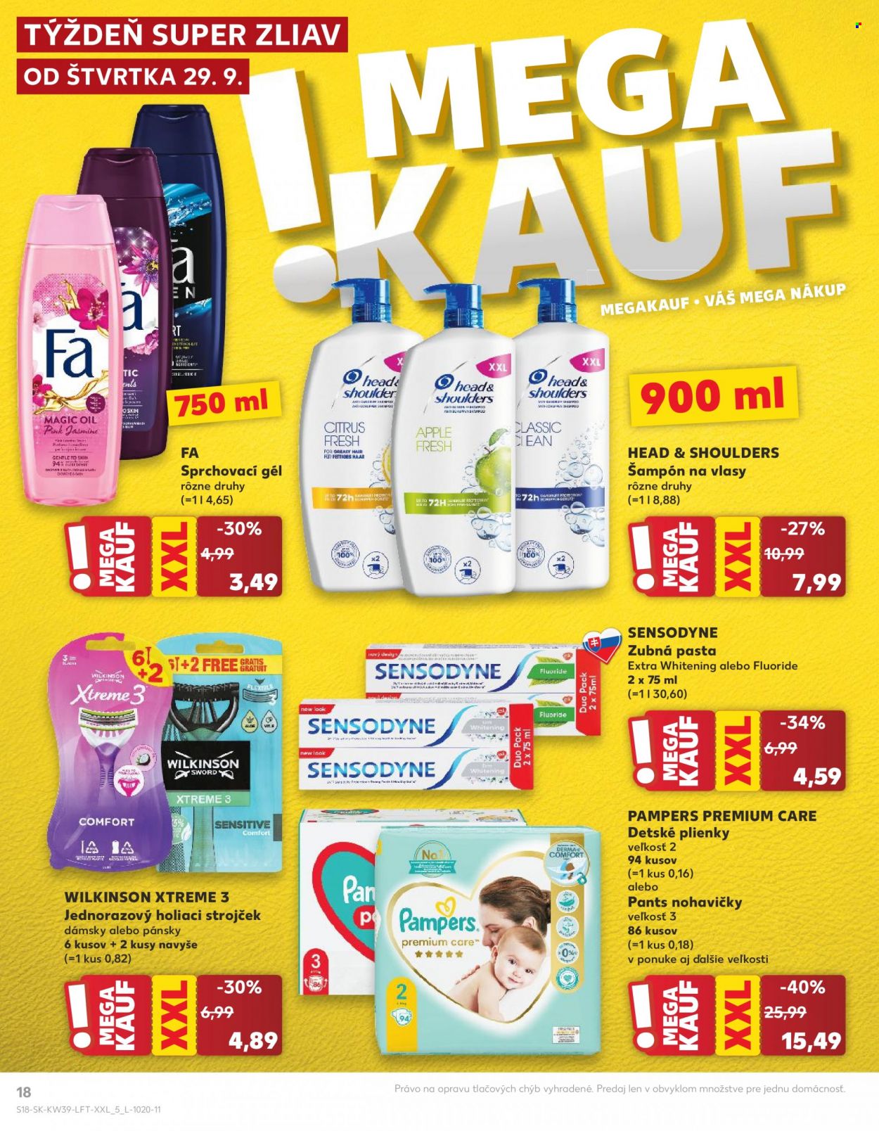 Leták Kaufland - 29.9.2022 - 5.10.2022. Strana 18