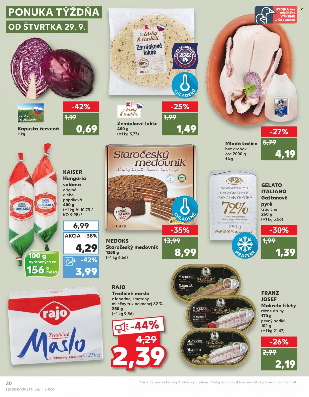 Leták Kaufland - 29.9.2022 - 5.10.2022. Strana 20