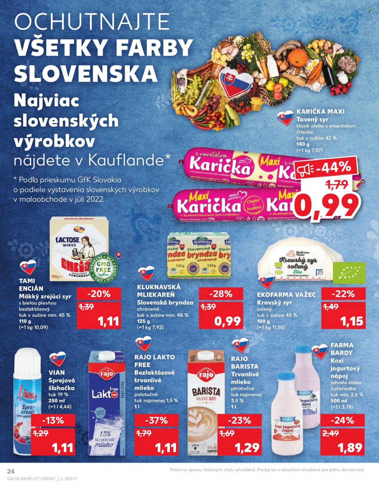 Leták Kaufland - 29.9.2022 - 5.10.2022. Strana 24
