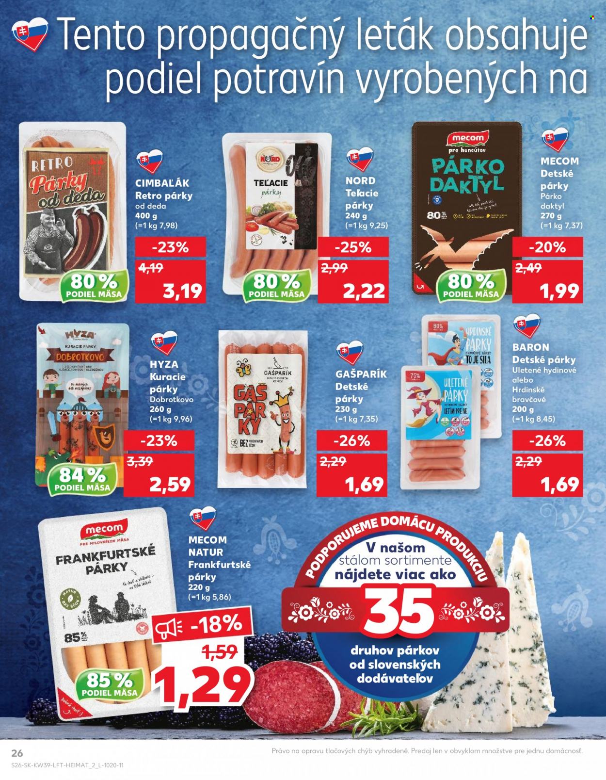 Leták Kaufland - 29.9.2022 - 5.10.2022. Strana 26