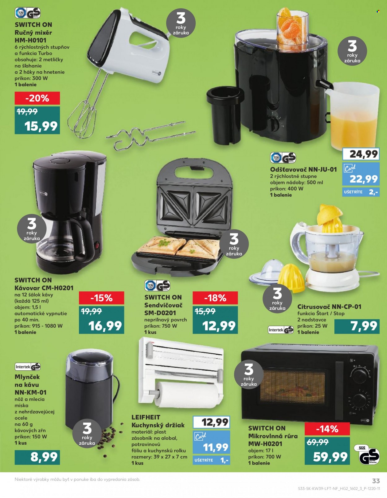 Leták Kaufland - 29.9.2022 - 5.10.2022. Strana 33