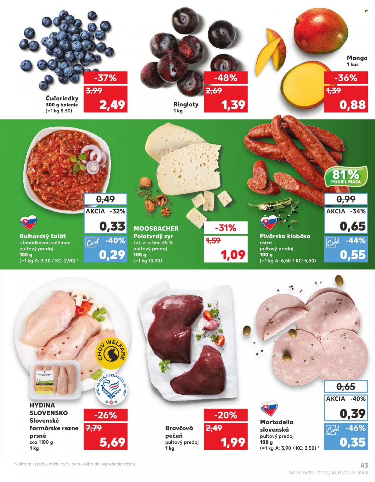 Leták Kaufland - 29.9.2022 - 5.10.2022. Strana 43
