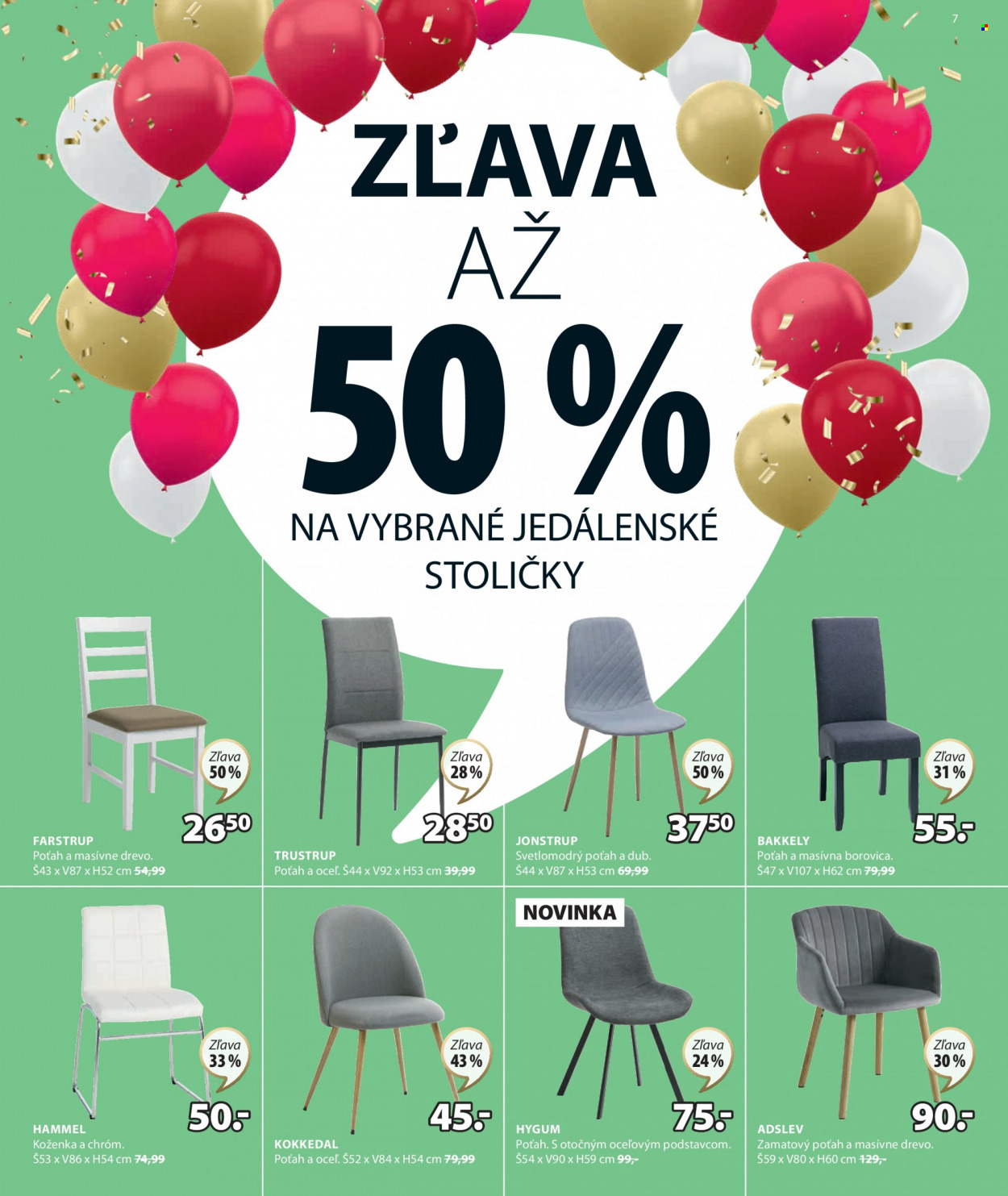 Leták JYSK - 27.9.2022 - 18.10.2022. Strana 7