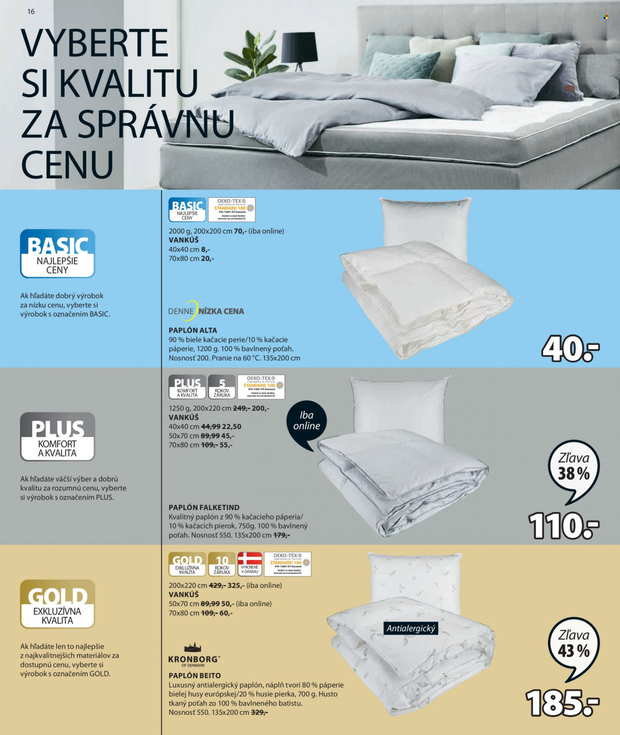 Leták JYSK - 27.9.2022 - 18.10.2022. Strana 16