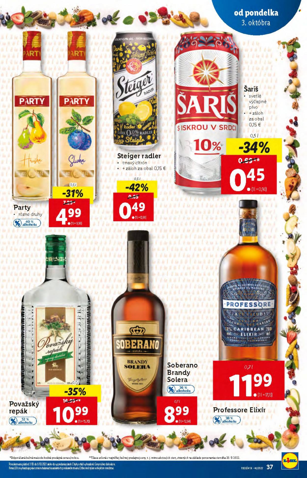 Leták Lidl - 3.10.2022 - 9.10.2022. Strana 39