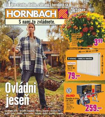 Leták Hornbach - 28.9.2022 - 1.11.2022.