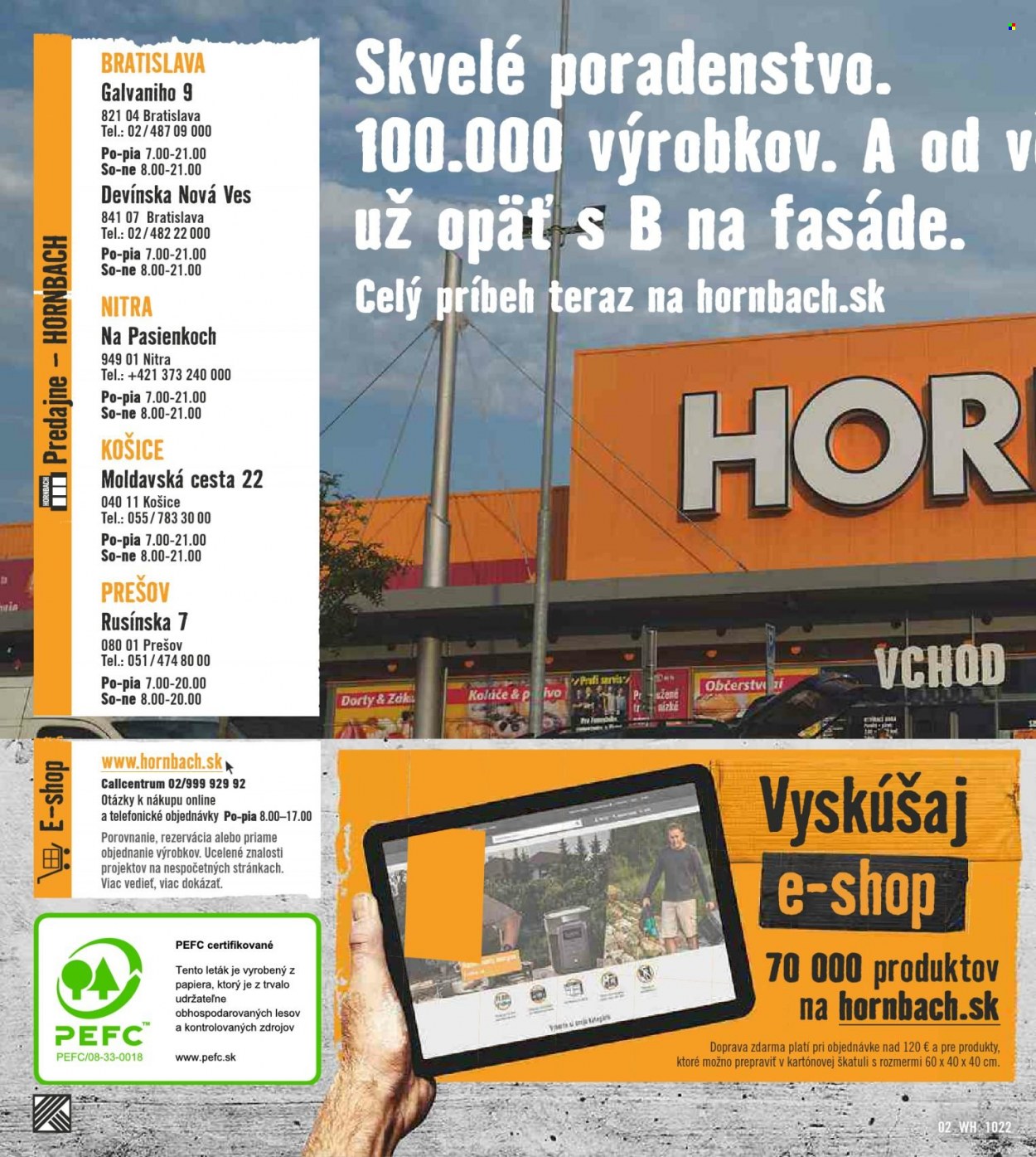 Leták Hornbach - 28.9.2022 - 1.11.2022. Strana 2