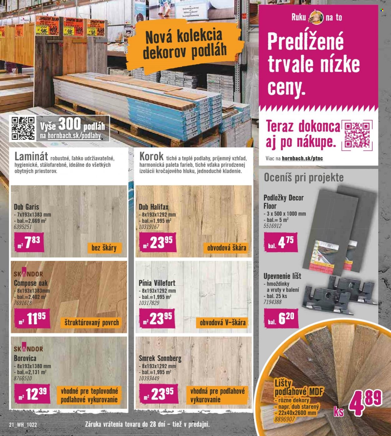 Leták Hornbach - 28.9.2022 - 1.11.2022. Strana 21