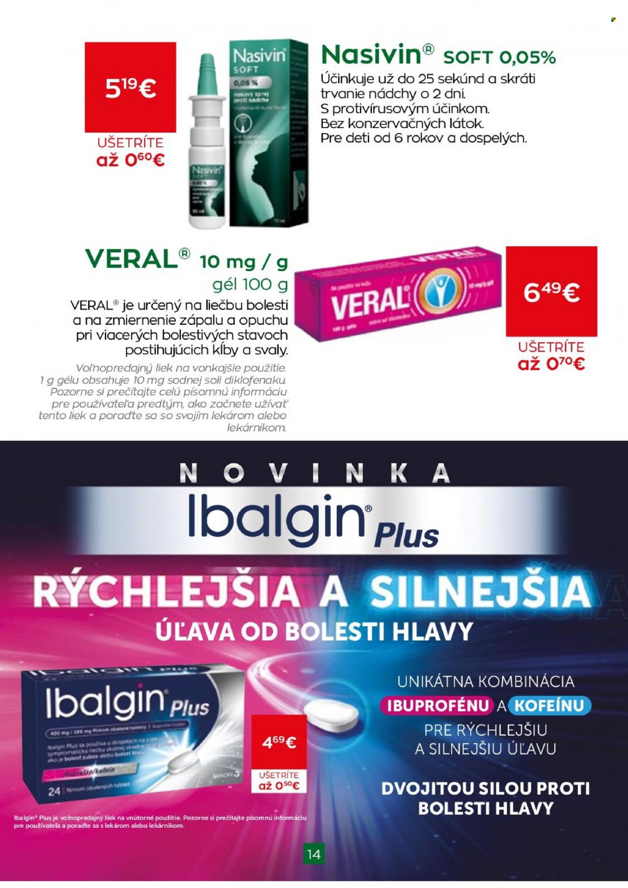 Leták Schneider Lekáreň - 1.10.2022 - 31.10.2022. Strana 14