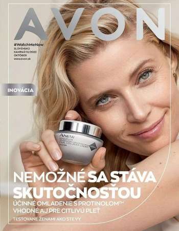 Leták Avon - 1.10.2022 - 31.10.2022.