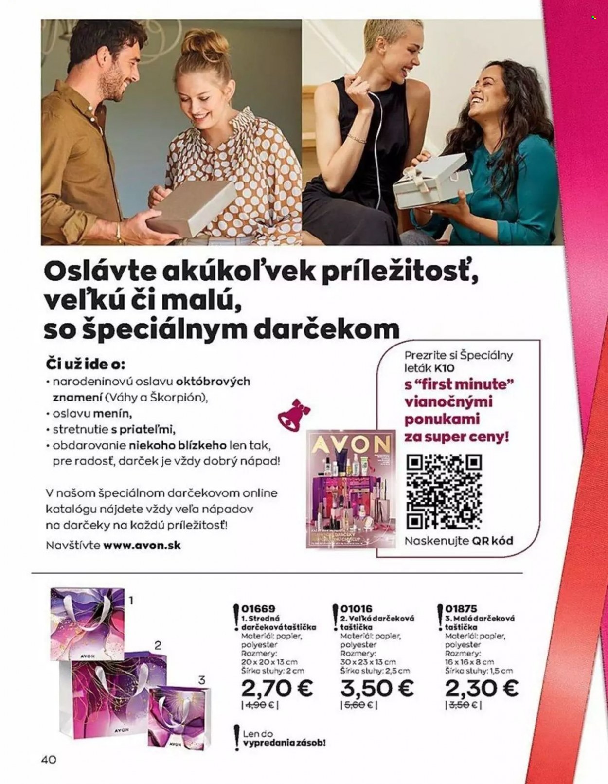 Leták Avon - 1.10.2022 - 31.10.2022. Strana 40