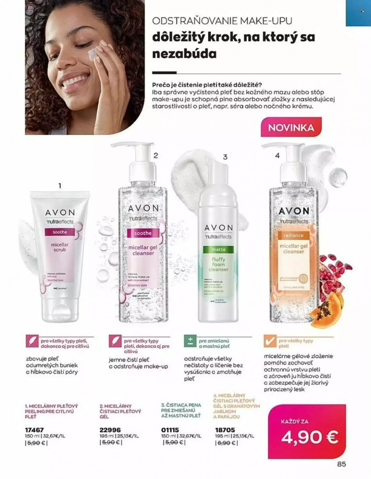 Leták Avon - 1.10.2022 - 31.10.2022. Strana 85