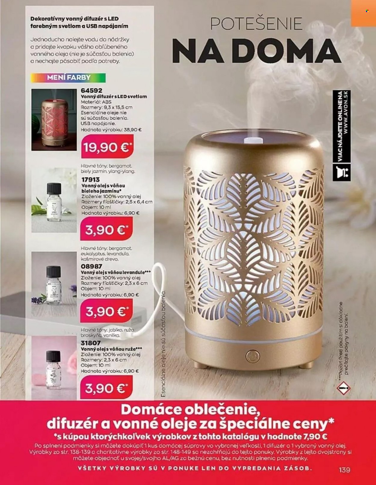 Leták Avon - 1.10.2022 - 31.10.2022. Strana 139
