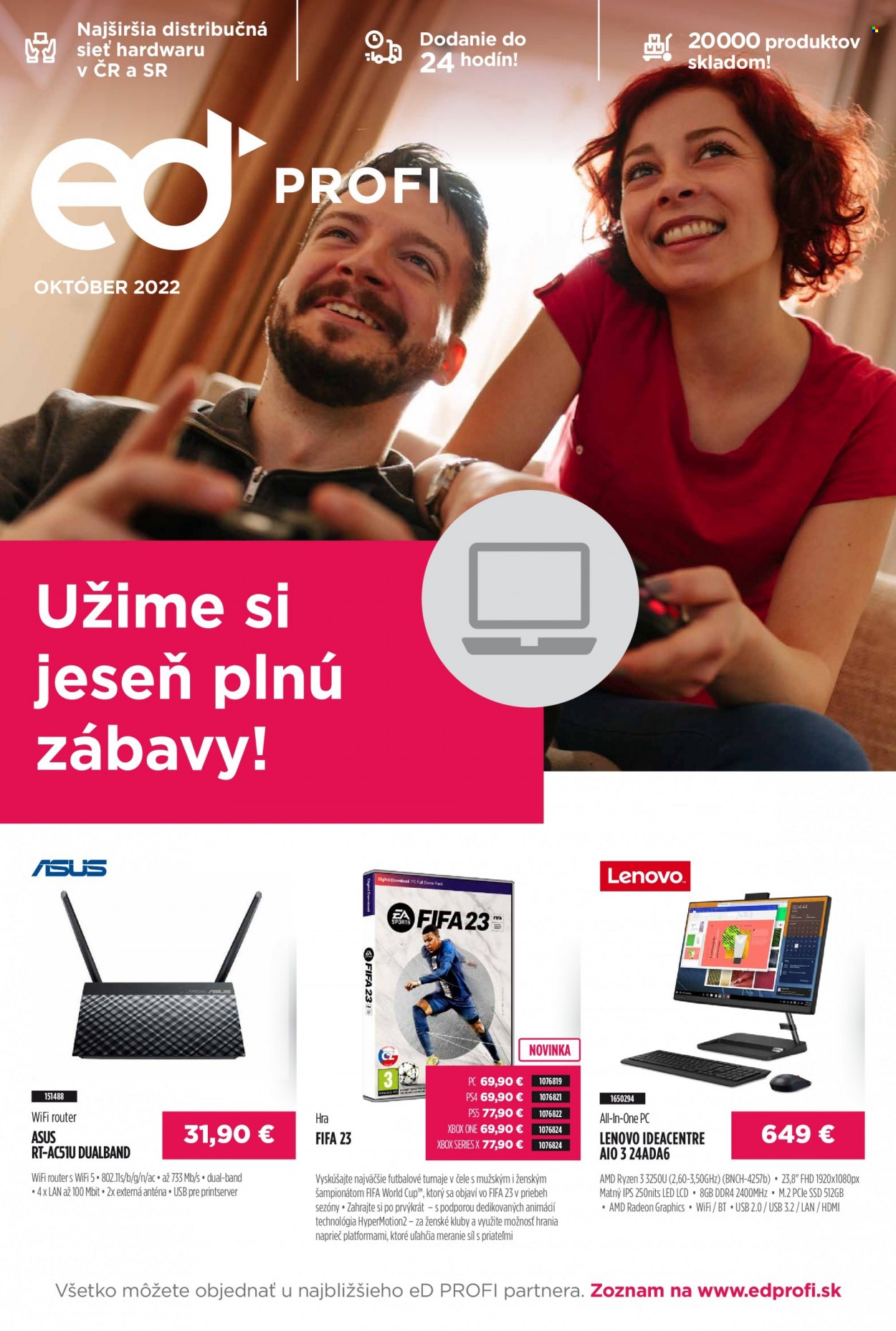 Leták eD PROFI - 1.10.2022 - 31.10.2022. Strana 1