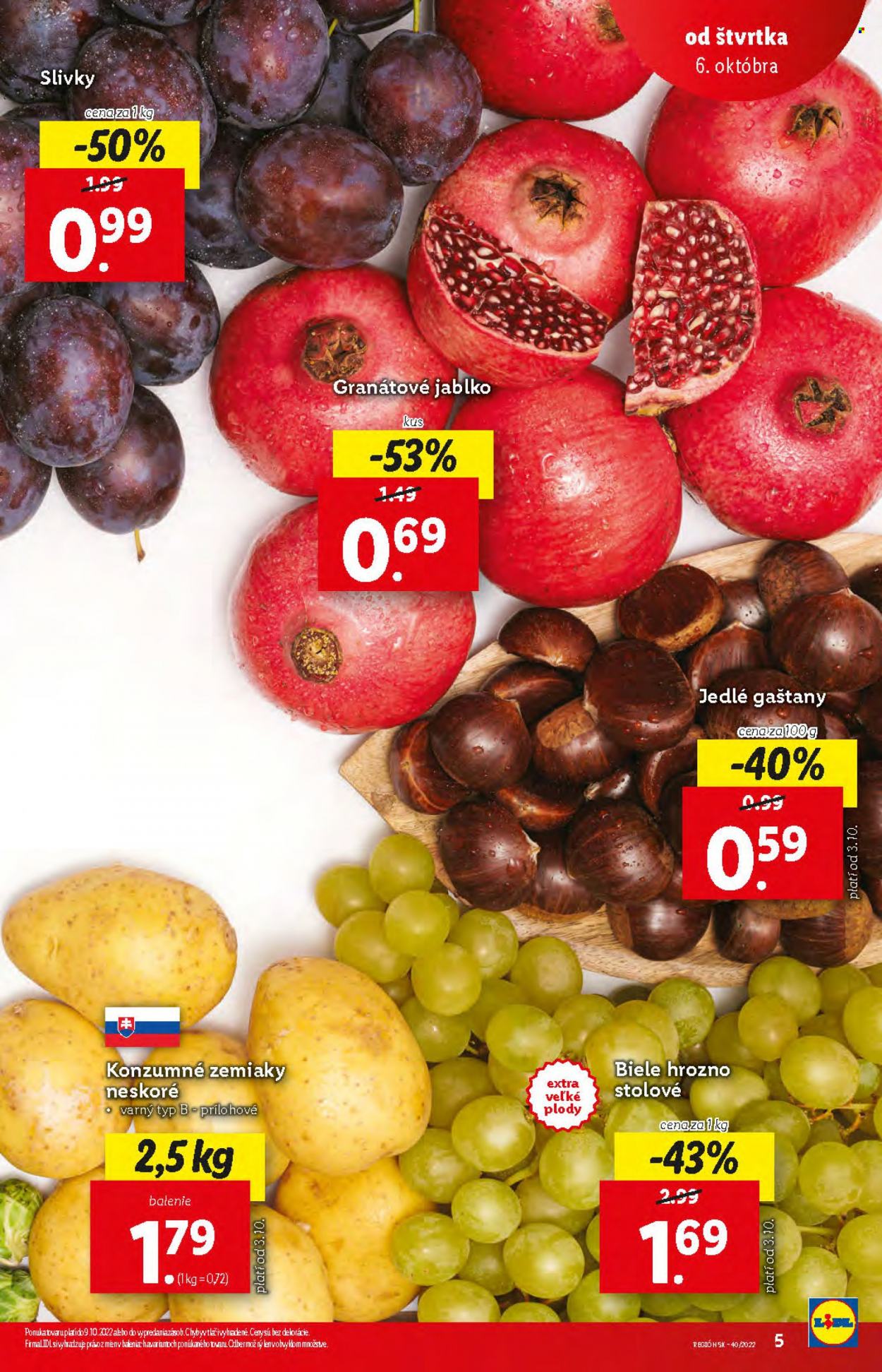 Leták Lidl - 6.10.2022 - 9.10.2022. Strana 5