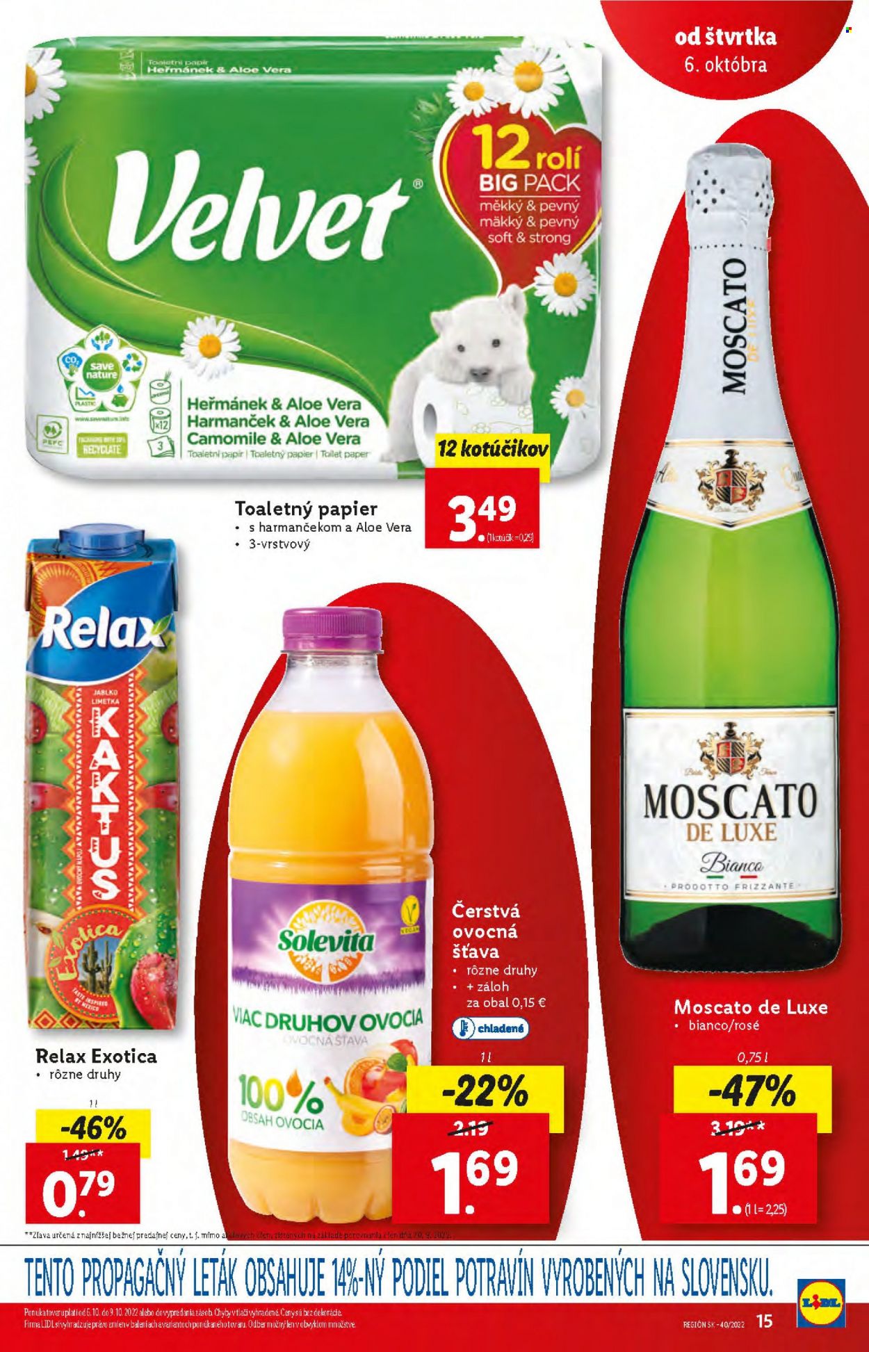 Leták Lidl - 6.10.2022 - 9.10.2022. Strana 15