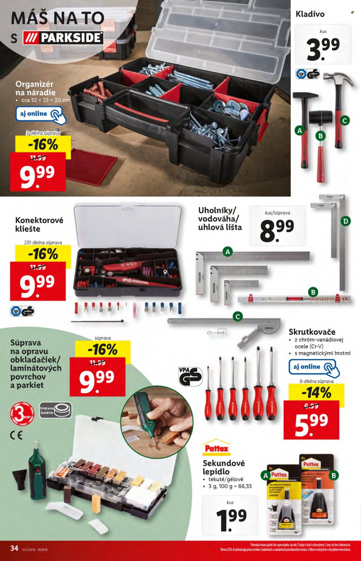 Leták Lidl - 6.10.2022 - 9.10.2022. Strana 34