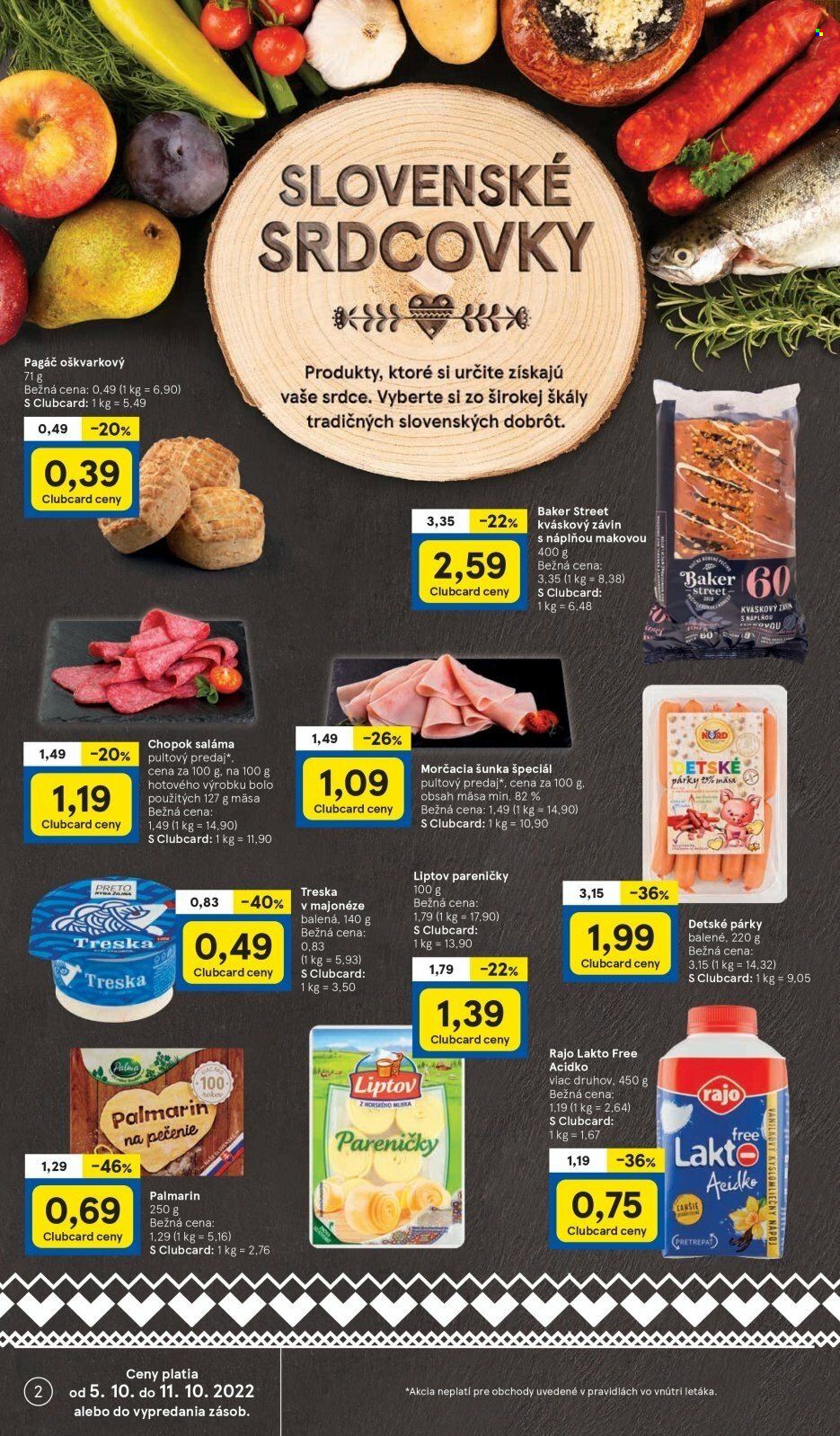 Leták TESCO - 5.10.2022 - 11.10.2022. Strana 2