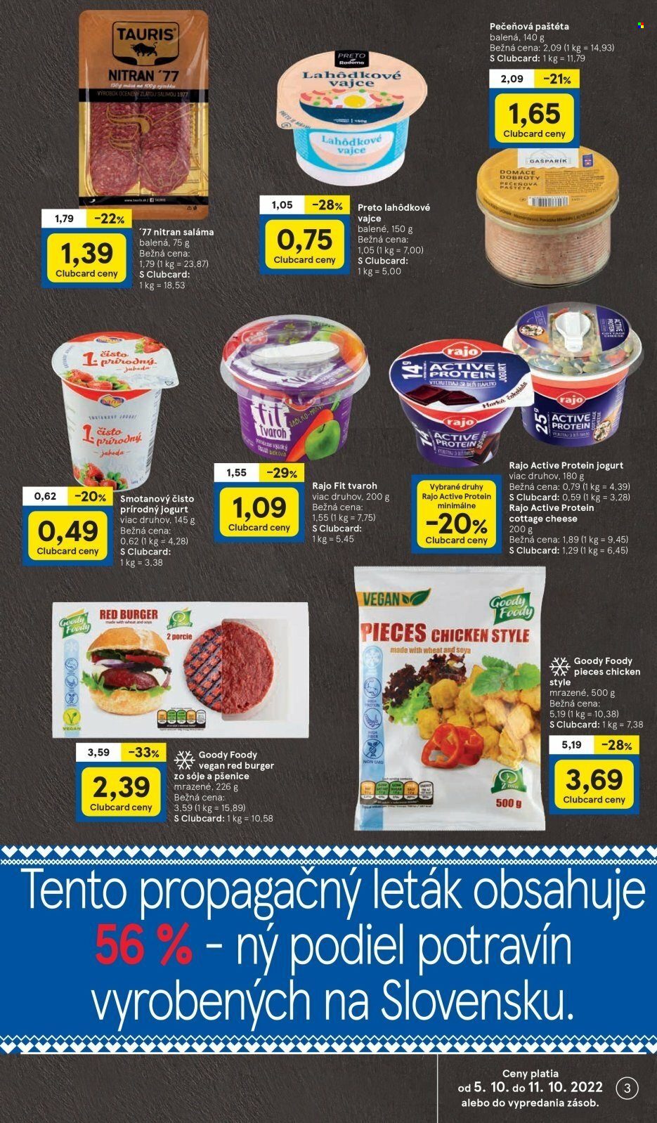 Leták TESCO - 5.10.2022 - 11.10.2022. Strana 3